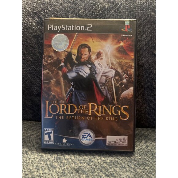 The Lord Of The Rings: The Return Of The King PlayStation 2 Game Complete PS2 V3 - Picture 1 of 4